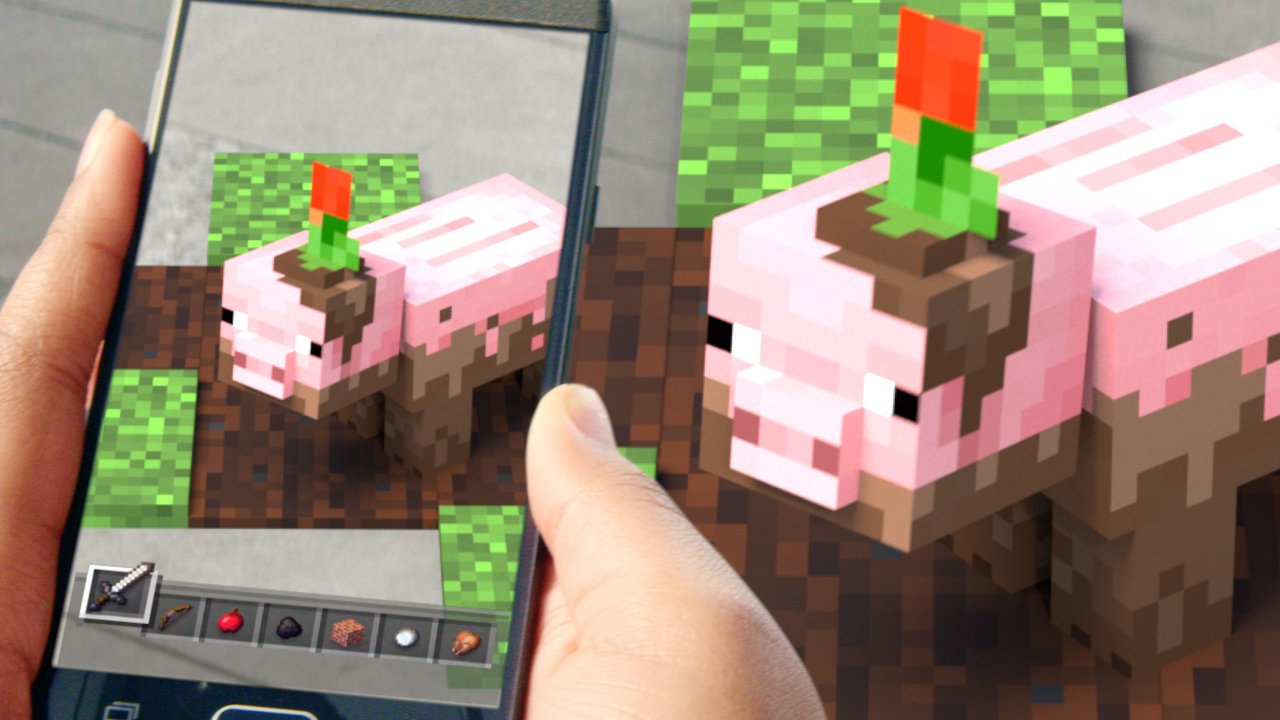 Minecraft Earth's closed beta: This augmented reality needs more augmenting