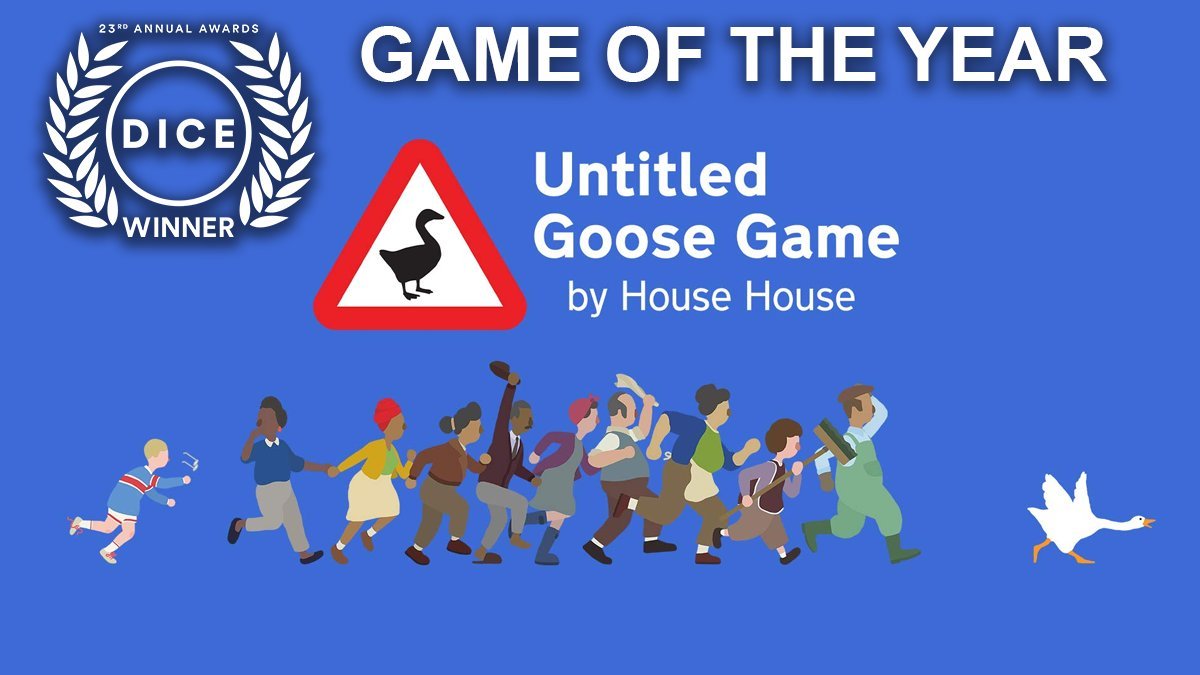 Untitled Goose Game nabs Game of the Year at the 2020 Game